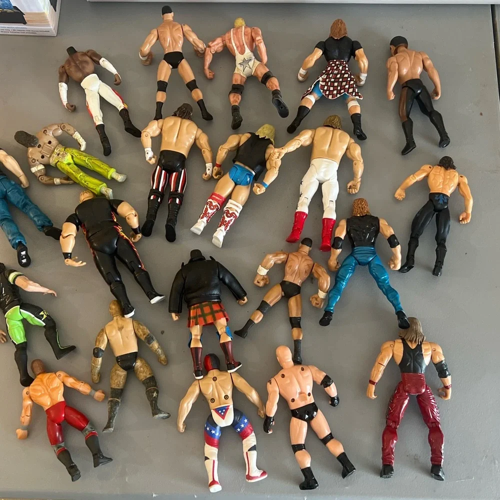 WWE Jakks Pacific Wrestling Action Figures Lot (25+) Ruthless Aggression Era